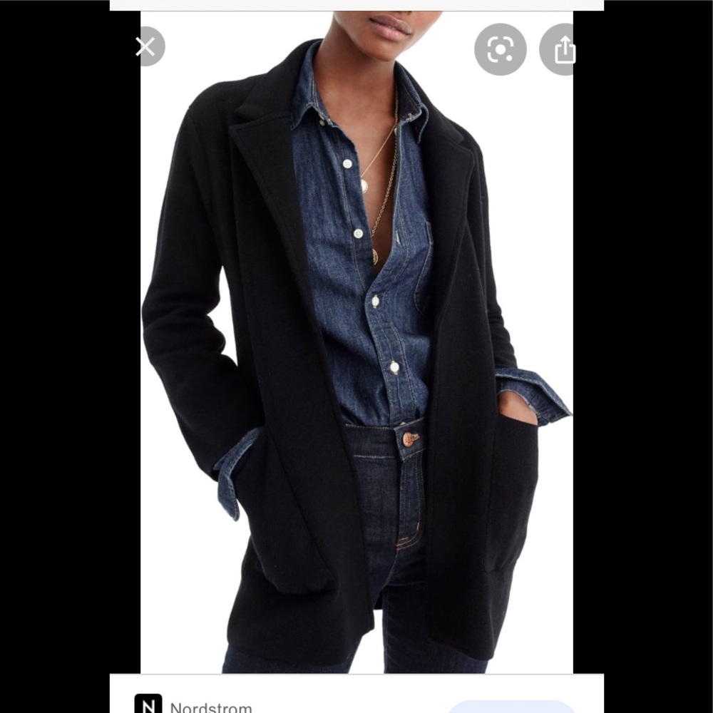 J.Crew Wool Sweater Blazer